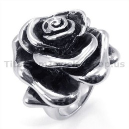 Blumen-Titanring