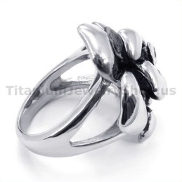 Blumen-Titanring
