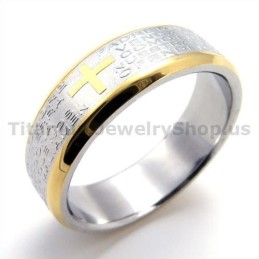 Kreuz Titanring
