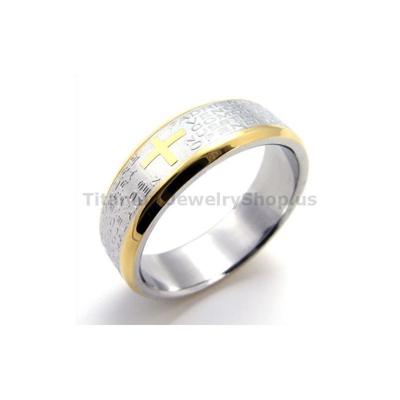 Kreuz Titanring