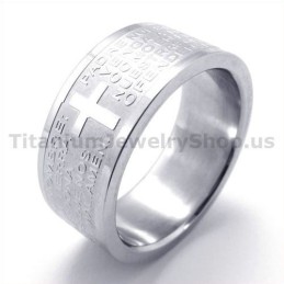 Kreuz Titanring