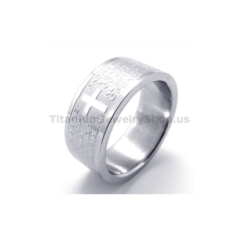 Kreuz Titanring