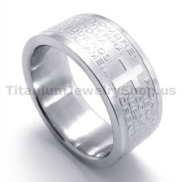 Kreuz Titanring