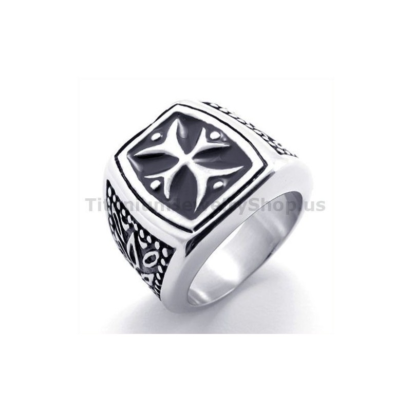 Kreuz Titanring