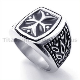 Kreuz Titanring