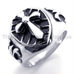 Kreuz Titanring