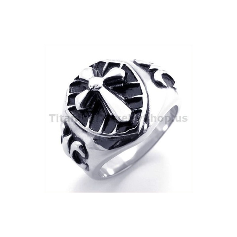Kreuz Titanring