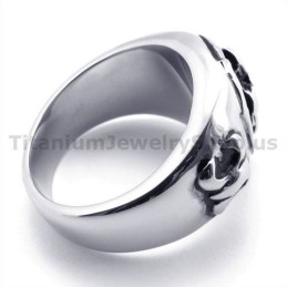 Kreuz Titanring