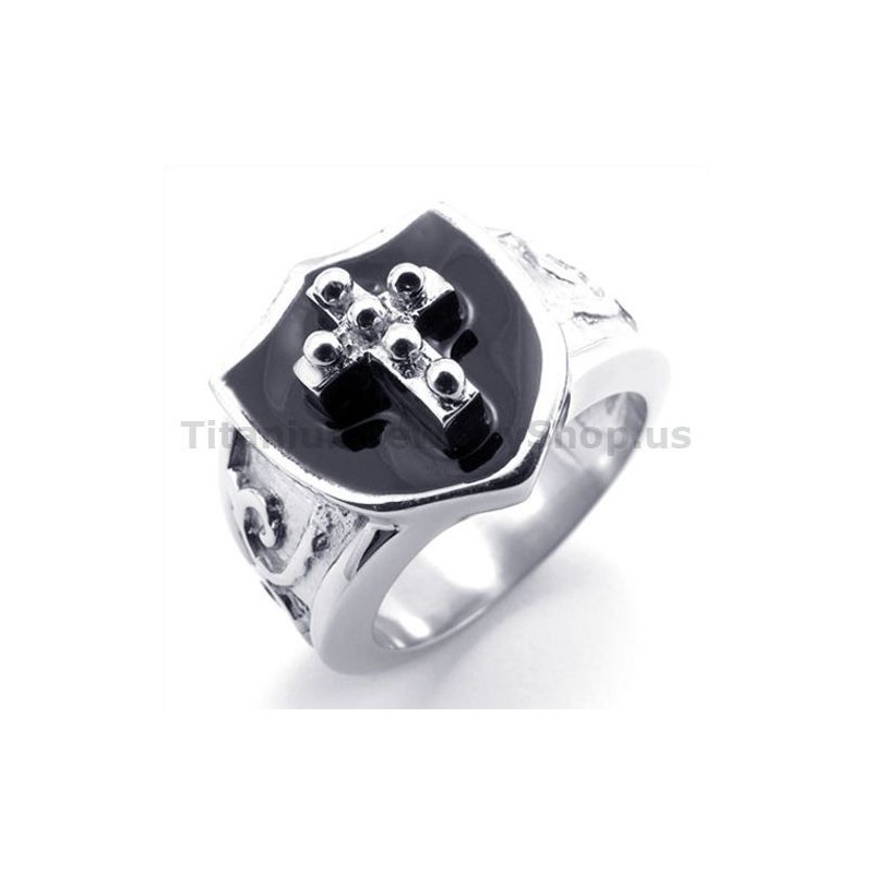 Kreuz Titanring