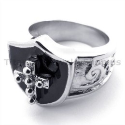 Kreuz Titanring