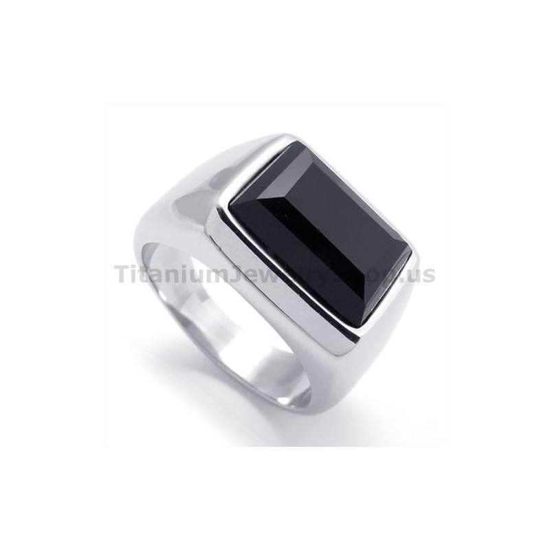 Titanring Mit Zirkon Titanring Mit Zirkon