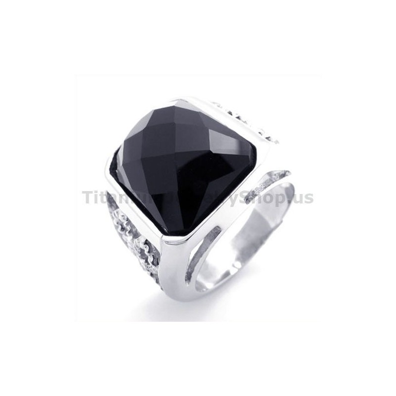 Titanring Mit Zirkon Titanring Mit Zirkon