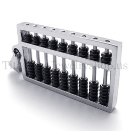 Schwarzer Abacus Titan Anhänger