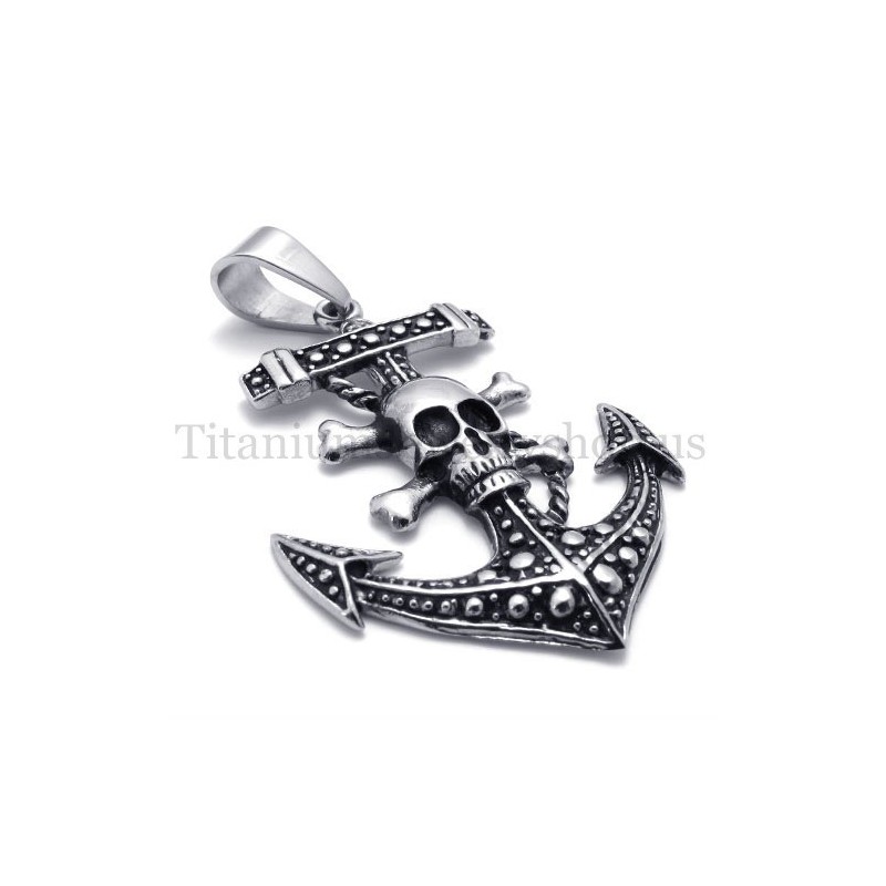 Titan-Anhänger Mit Anker Des Piratenschiffs Titan-Anhänger Mit Anker Des Piratenschiffs