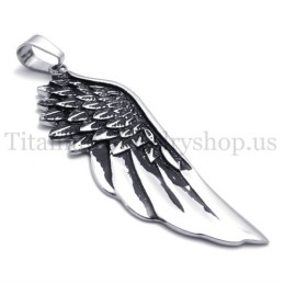 Wings Model Herrenanhänger Aus Reinem Titan
