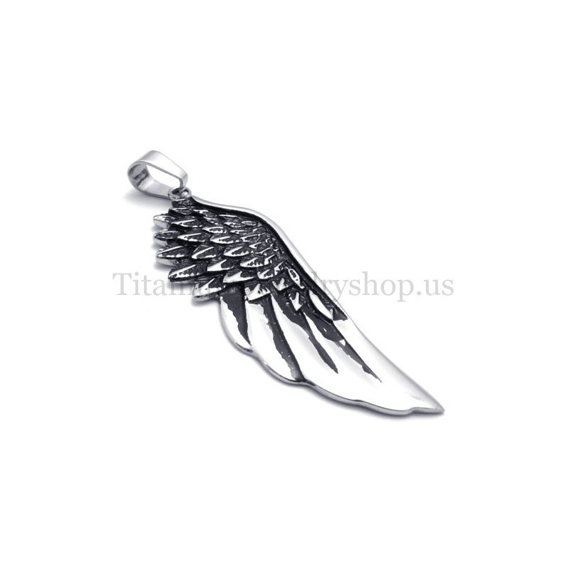 Wings Model Herrenanhänger Aus Reinem Titan Wings Model Herrenanhänger Aus Reinem Titan