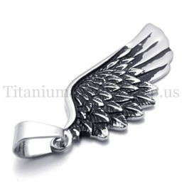 Wings Model Herrenanhänger Aus Reinem Titan