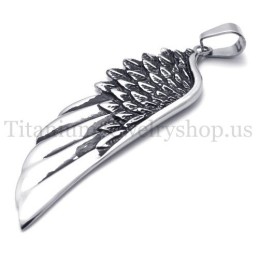 Wings Model Herrenanhänger Aus Reinem Titan