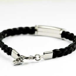 Fine Edition Titan-Lederarmband