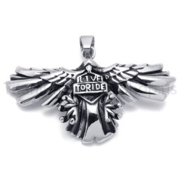 Neuer Klassischer Adler-Anhänger Aus Titan