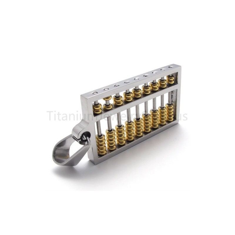 Neuer Goldener Abacus-Titan-Anhänger Neuer Goldener Abacus-Titan-Anhänger