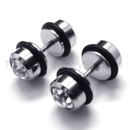 Titan-Barbell-Ohrringe