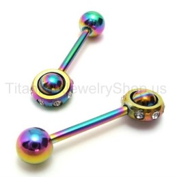 Farbe Magic Stick Titan Diamant Ohrringe