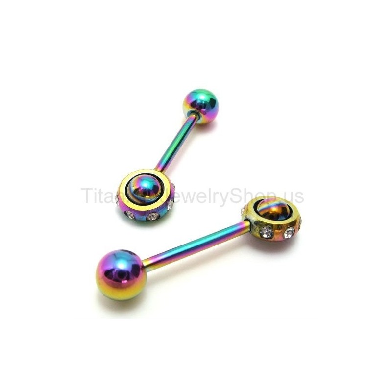 Farbe Magic Stick Titan Diamant Ohrringe Farbe Magic Stick Titan Diamant Ohrringe