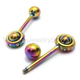 Farbe Magic Stick Titan Diamant Ohrringe