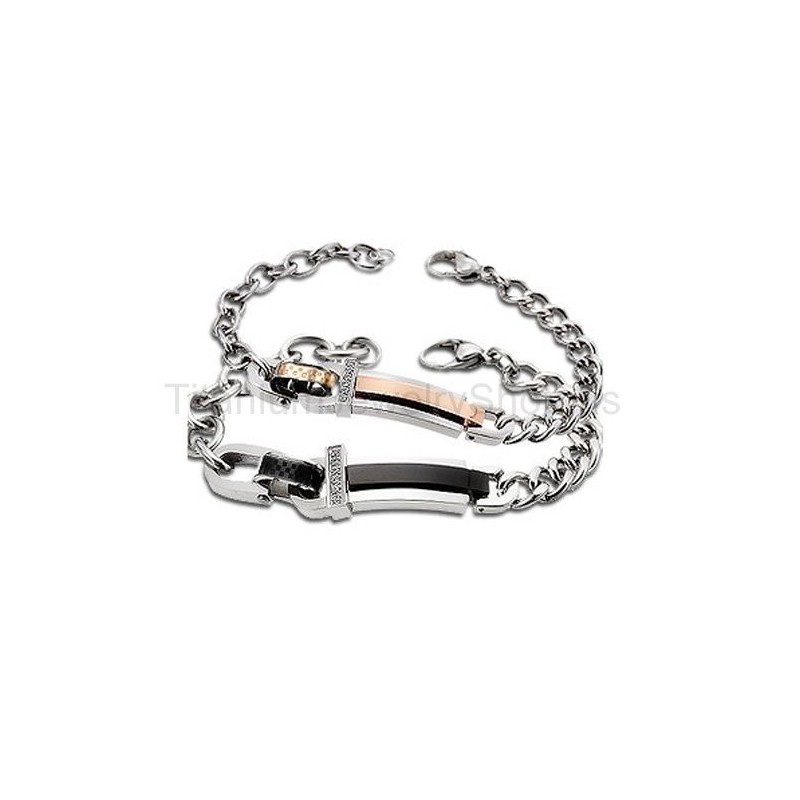 Love Forever Titan-Liebhaberarmbänder Love Forever Titan-Liebhaberarmbänder