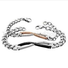 Ich Wurde Geboren, Um Dich Zu Lieben Titan-Liebhaberarmbänder