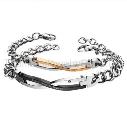 Ich Wurde Geboren, Um Dich Zu Lieben Titan-Liebhaberarmbänder