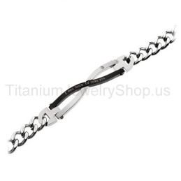 Ich Wurde Geboren, Um Dich Zu Lieben Titan-Liebhaberarmbänder