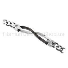Ich Wurde Geboren, Um Dich Zu Lieben Titan-Liebhaberarmbänder