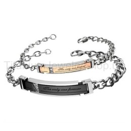 Die Einzigen Titan-Liebhaberarmbänder Für Immer