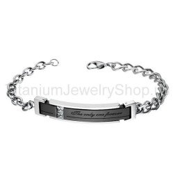 Die Einzigen Titan-Liebhaberarmbänder Für Immer