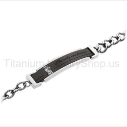 Die Einzigen Titan-Liebhaberarmbänder Für Immer