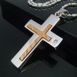 Cool Man Shining Cross Anhänger Aus Reinem Titan