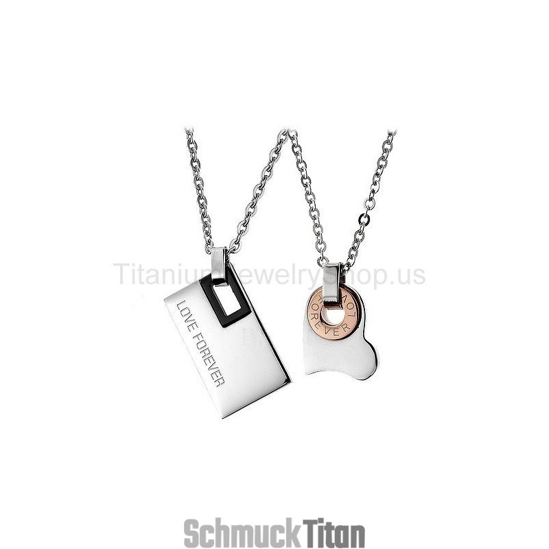 Love Forever Titan-Anhänger Für Liebhaber