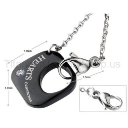 Hearts Connecting Titan-Anhänger Für Liebhaber