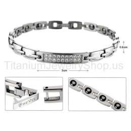 7 Zoll Damen Titan Armband