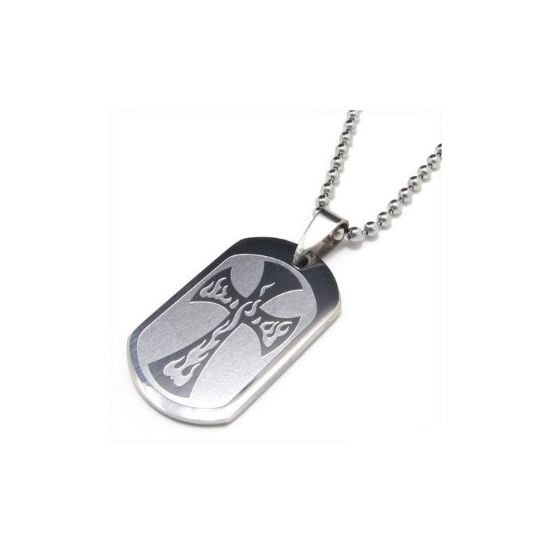 Cool Man Kreuz Halskette Mit Anhänger Aus Reinem Titan Cool Man Kreuz Halskette Mit Anhänger Aus Reinem Titan