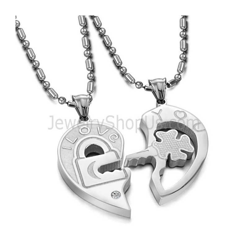 Titan Sweetheart Schlüssel Und Schloss Liebhaber Anhänger Mit Strass Und Kostenlosen Ketten C553 Titan Sweetheart Schlüssel Und Schloss Liebhaber Anhänger Mit Strass Und Kostenlosen Ketten C553