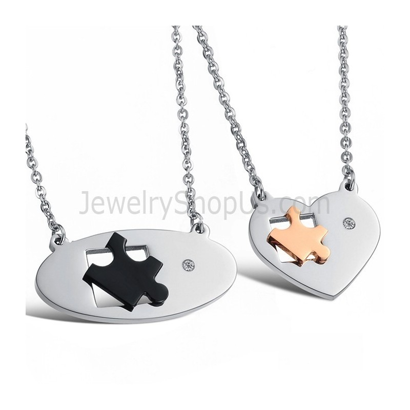 Titan-Anhänger „Ellipse Und Sweetheart Lovers“ Mit Strasssteinen Und Kostenlosen Ketten C732 Titan-Anhänger „Ellipse Und Sweetheart Lovers“ Mit Strasssteinen Und Kostenlosen Ketten C732