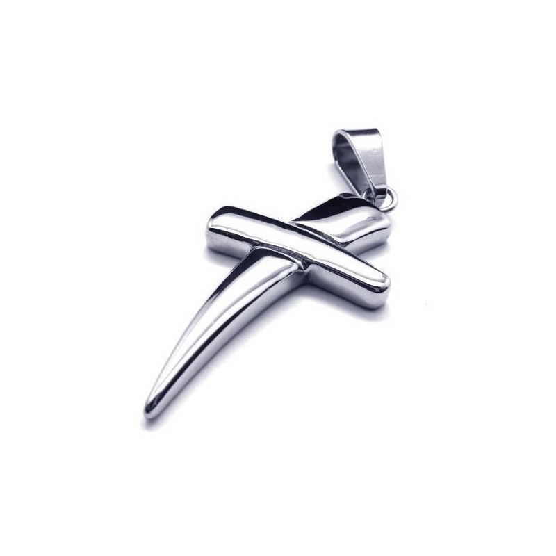 Cool Man Cross Halskette Mit Kreuzanhänger Aus Reinem Titan Cool Man Cross Halskette Mit Kreuzanhänger Aus Reinem Titan