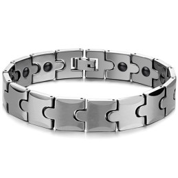 Wolfram Weizen Link Magnetisches Energie-Gesundheitsarmband C440