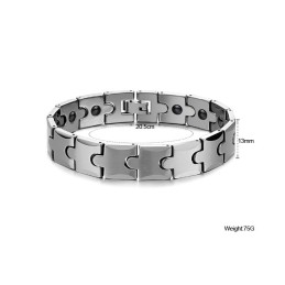 Wolfram Weizen Link Magnetisches Energie-Gesundheitsarmband C440