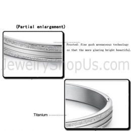 Tatanium Paar Armreifen C862