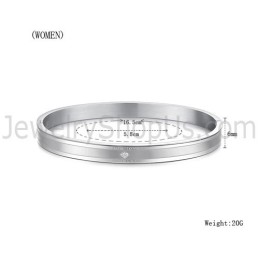 Tatanium "Ture Love Forever" Paar-Armreifen Mit Strasssteinen C861