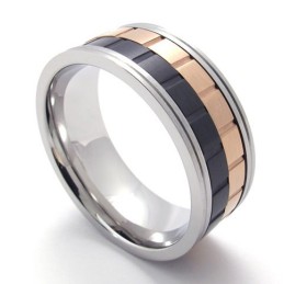Farbiger Titanring